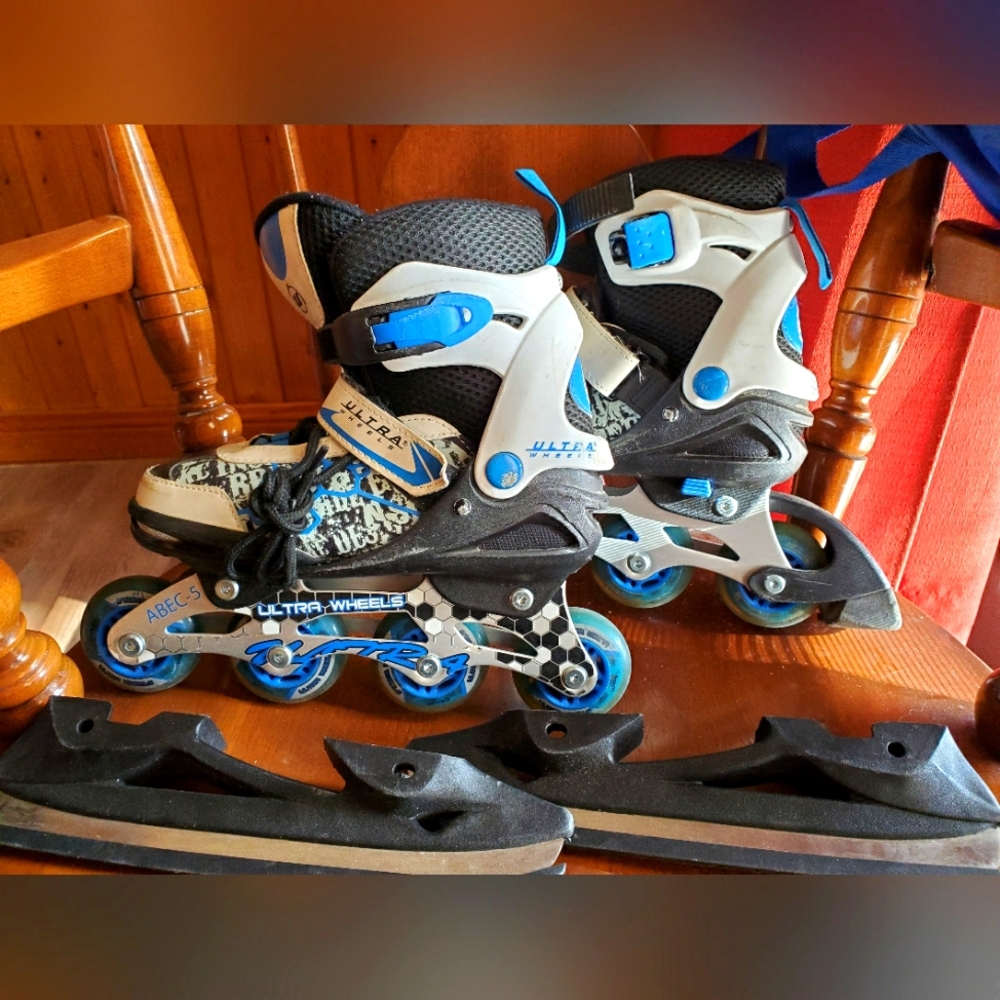 🌟🎄Christmas Must Have 🌟☃Kids Roller blade & Ice Skate Duo⛸